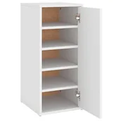 Szafki na buty - vidaXL Szafka na buty, biała, 32x35x70 cm, płyta wiórowa - miniaturka - grafika 1