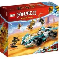 Klocki - Lego NINJAGO Smocza moc Zane’a - wyścigówka spinjitzu 71791 - miniaturka - grafika 1