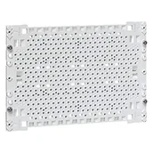 Rozdzielnie elektryczne - Hager polo Perforowana płyta montażowa do przedziału teletechnicznego UM00M0 UM00M0 - miniaturka - grafika 1