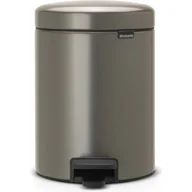 Kosze na śmieci - Brabantia Nowości Kosz kuchenny do segregacji śmieci 2x2L New Icon Platynowy 280443 280443 - miniaturka - grafika 1