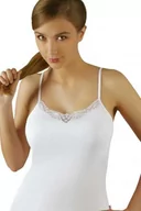 Bielizna nocna - Bawełniana koszulka damska na ramiączkach Tania - miniaturka - grafika 1