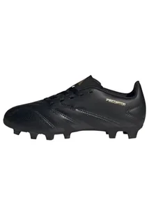 adidas Predator Club J Football Boots Flexible Ground, Buty piłkarskie na twardym terenie, Core Black/Carbon/Gold Met, 32 EU, Rdzeń Black Carbon Gold Met, 32 EU - Piłka nożna - miniaturka - grafika 1