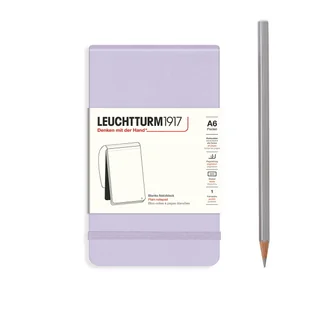 Notatnik Reporterski Leuchtturm1917 Pocket A6 Gładki Lilac - Notesy i bloczki - miniaturka - grafika 1
