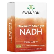 Witaminy i minerały dla sportowców - SWANSON NADH 20mg - (30 tab) - miniaturka - grafika 1