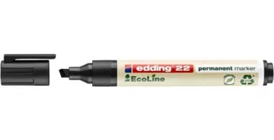 Marker permanentny e-22 EDDING ecoline, 1-5mm, czarny - Markery permanentne - miniaturka - grafika 1
