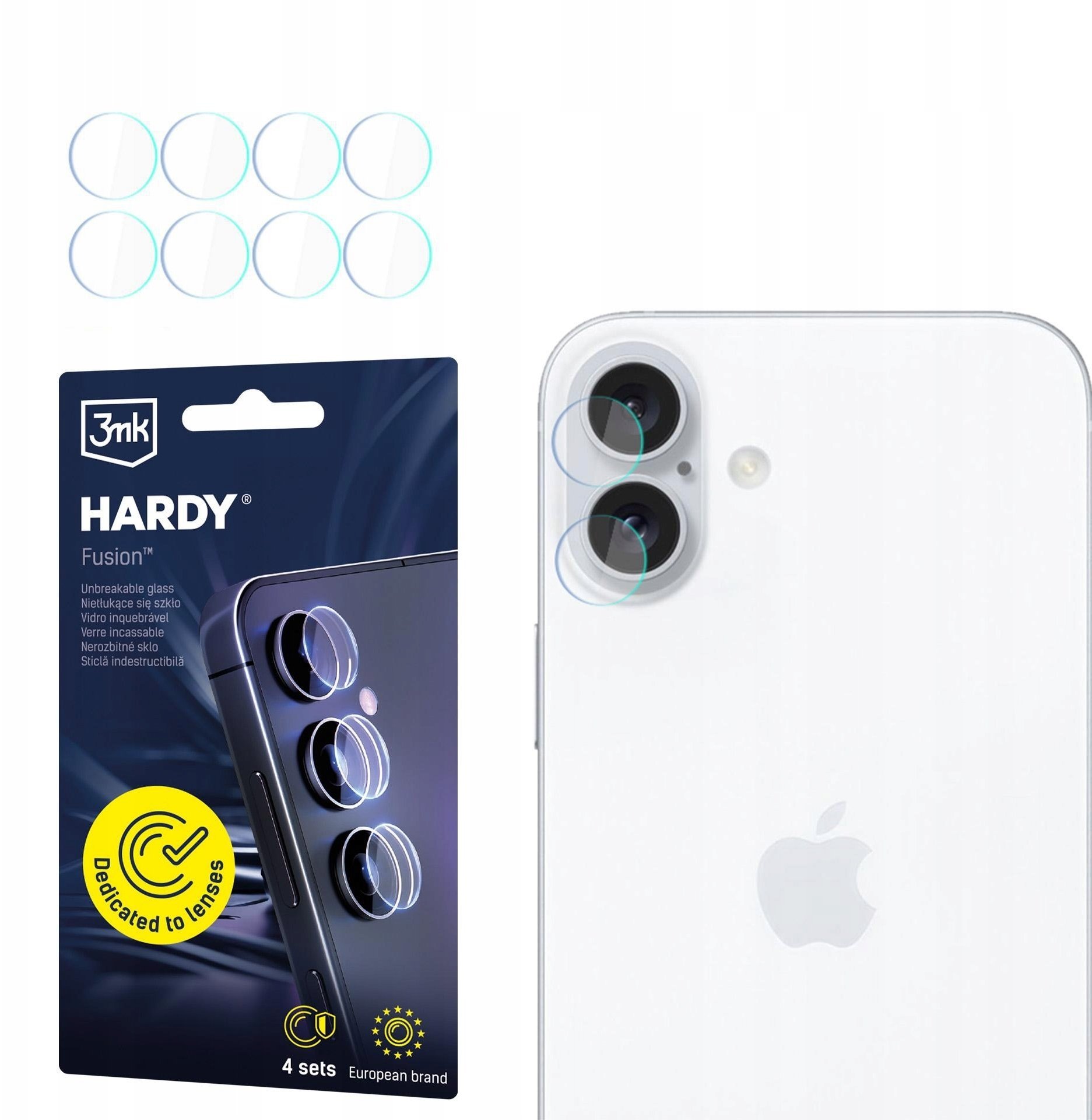 Apple iPhone 17 - 3mk Hardy Fusion Lens Protection