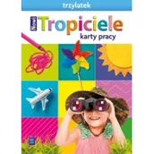 Edukacja przedszkolna - WSiP Nowi Tropiciele Trzylatek. Karty pracy 2021 WSIP Beata Gawrońska, Emilia Raczek - miniaturka - grafika 1