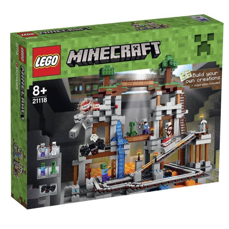 LEGO Minecraft, klocki The Mine - Kopalnia, 21118