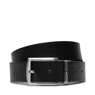 Pasek Męski Tommy Hilfiger Denton 3.5 Rev AM0AM13012 Granatowy - Paski - miniaturka - grafika 1