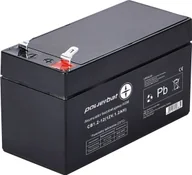 Baterie do zasilaczy awaryjnych UPS - Akumulator AGM 12V 1.2Ah POWERBAT - miniaturka - grafika 1