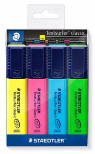 Staedtler Zakreślacz Textsurfer classic 4 kolory - Przybory szkolne - miniaturka - grafika 2