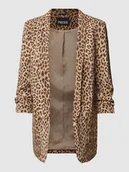 Marynarki i żakiety damskie - Żakiet ze zwierzęcym nadrukiem model ‘BOSELLA’ - miniaturka - grafika 1