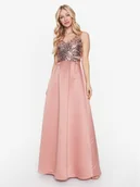 Sukienki - Rinascimento Sukienka wieczorowa CFC0112832003 Różowy Regular Fit - miniaturka - grafika 1