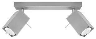 Sollux Lighting Lampa Plafon MERIDA 2 Szary (SL.0456) - Lampy ścienne - miniaturka - grafika 2