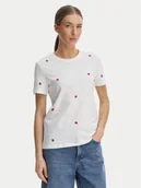 Koszulki i topy damskie - ONLY T-Shirt Ketty 15288473 Biały Regular Fit - miniaturka - grafika 1
