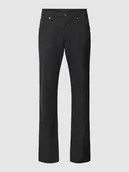 Spodnie męskie - Jeansy o kroju straight fit z 5 kieszeniami model ‘CORDOBA’ - miniaturka - grafika 1