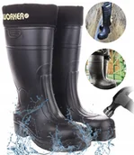 Obuwie robocze - KALOSZE ROBOCZE PIANKOWE BEZPIECZNE Z PODNOSKIEM LEKKIE ANTYPRZEBICIOWE 47 - miniaturka - grafika 1