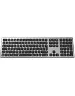 Klawiatury - D-E Layout - KeySonic KSK-8023BTRF, keyboard anthracite/Kolor: CZARNY, X-type membrane - miniaturka - grafika 1
