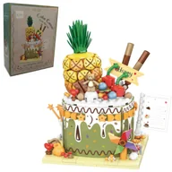 Klocki - COIL Klocki konstrukcyjne zestaw 432 el. elementy Tort ananasowy - miniaturka - grafika 1