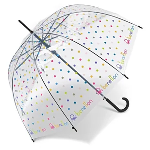 Benetton Happy Rain 59025 LONG AC parasolka transparentna - Parasole - miniaturka - grafika 1