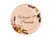 Dekoracje i nakrycia stołu na imprezę - Talerzyki na wieczór panieński - 18 cm - 6 szt. - miniaturka - grafika 1
