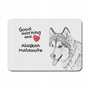 Alaskan Malamute Podkładka pod mysz myszkę Grafika - Podkładki pod mysz - miniaturka - grafika 1