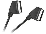 Złącza, przejściówki, adaptery - LP Kabel EURO-EURO 21 PIN 1,2m AP_151515 - miniaturka - grafika 1