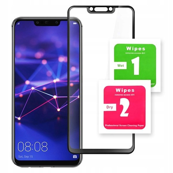 SZKŁO HARTOWANE 3D PEŁNE NA CAŁY EKRAN SOFT EDGES DO HUAWEI MATE 20 LITE