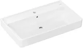Umywalki - Hansgrohe Umywalka XanuiaQ 800/480 m/hh/o.l SC biały - miniaturka - grafika 1