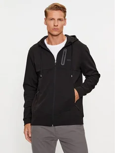 Boss Bluza Sariq 50493468 Czarny Regular Fit - BOSS - Bluzy męskie - miniaturka - grafika 1