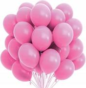 Balony i akcesoria - Balony pastelowe, matowe, różowe, pink rose 50 szt. - miniaturka - grafika 1