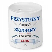 Skarbonki - Skarbonka Dla Leona na Urodziny na Prezent z Nadrukiem ze Zdjęciem - miniaturka - grafika 1