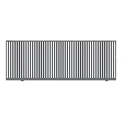 Ogrodzenia - Brama przesuwna Alia antracyt struktura 400 x 150 cm bez przeciwwagi lewa - miniaturka - grafika 1