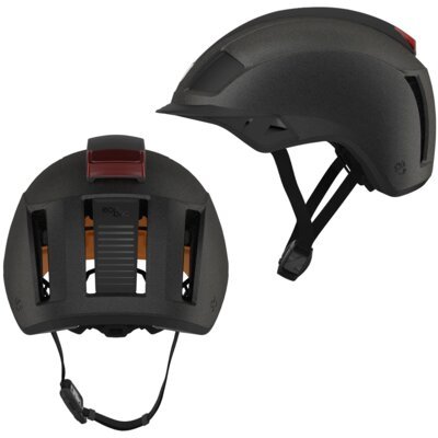 LAZER Next KinetiCore Czarny Miejski z lampką ( M)