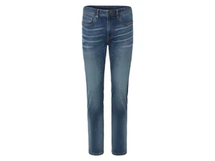 LIVERGY® Jeansy męskie z bawełną, slim fit (52 (36/32), Niebieski) - Spodnie męskie - miniaturka - grafika 1