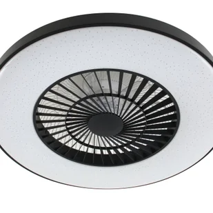 Lindby Smart LED wentylator sufitowy Paavo, czarny, cichy,Tuya - Wentylatory sufitowe - miniaturka - grafika 4