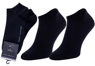 Skarpetki męskie - TOMMY HILFIGER SKARPETY SKARPETKI STOPKI 2P. 342023001 322 - Rozmiar: 47-49 - miniaturka - grafika 1