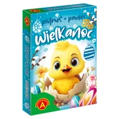 Gry karciane - Karty Piotruś + Pamięć. Wielkanoc - karty - miniaturka - grafika 1