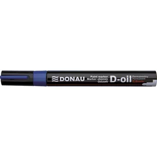 Donau Marker D-oil olejowy 2,8mm gruby - niebieski - Markery permanentne - miniaturka - grafika 1