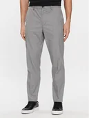 Spodnie męskie - Boss Spodnie materiałowe Perin 50509579 Szary Slim Fit - miniaturka - grafika 1