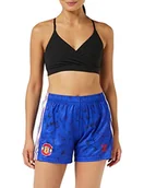 Spodenki damskie - adidas Damskie szorty MuFC HUFC SHO W Sport Shorts, Bold Blue, M - miniaturka - grafika 1