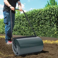 Pozostałe narzędzia ogrodowe - vidaXL Lumarko Walec do trawnika, zielono-czarny, 57 cm, 43 L! 147844 - miniaturka - grafika 1