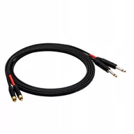 Inne akcesoria gitarowe - REDS AU1415 BX KABEL 2 X JACK MONO - 2 X RCA 1,5 M - miniaturka - grafika 1