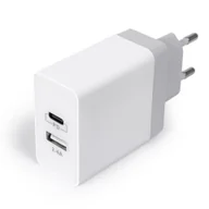 Ładowarki do telefonów - Ładowarka 2w1 USB-C USB PD Quick 17W 3.4A SPC-01W - miniaturka - grafika 1