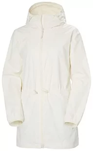 Helly Hansen W Essence Mid płaszcz przeciwdeszczowy XS śnieg - Płaszcze damskie - miniaturka - grafika 1