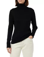 Swetry damskie - BOSS Sweter damski C_fiddiasa Knitted, czarny (Black1), XS - miniaturka - grafika 1