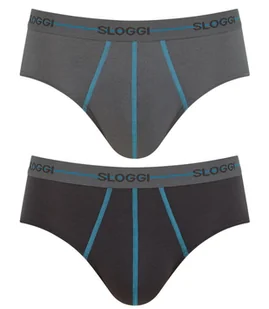 2 X Majtki Męskie Sloggi Men Start Midi C2P Box-XL - Majtki męskie - miniaturka - grafika 1