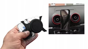 Uchwyt magnetyczny wentylacje AUDI 8v A3 S3 RS3 V3 - Uchwyty samochodowe do telefonów - miniaturka - grafika 1