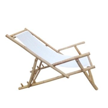 Leżak Mare Biały 139x60x11 cm Homla