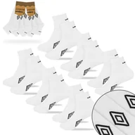 Skarpetki męskie - UMBRO Skarpety Męskie Quarter Zakostki 6 par 43/46 - miniaturka - grafika 1